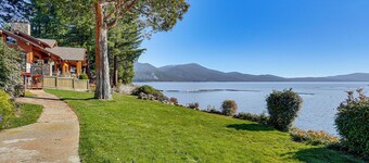 Private Boat Slip & Views: Lake Almanor Getaway!