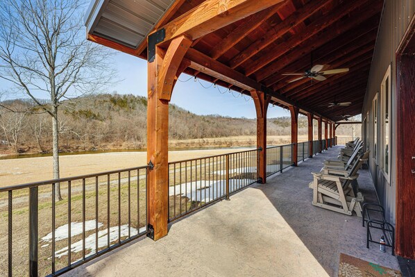 Façade de l’hébergement