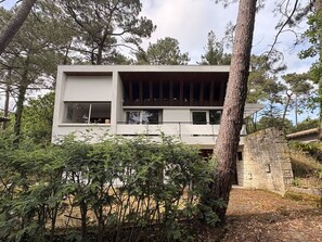 Exterior - Architect-designed villa, near beach - 9 guests (Lège-Cap-Ferret)