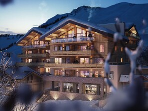 Exterior - Luxury Ski-In/Ski-Out Apartment, 4 Bedrooms (Huez)