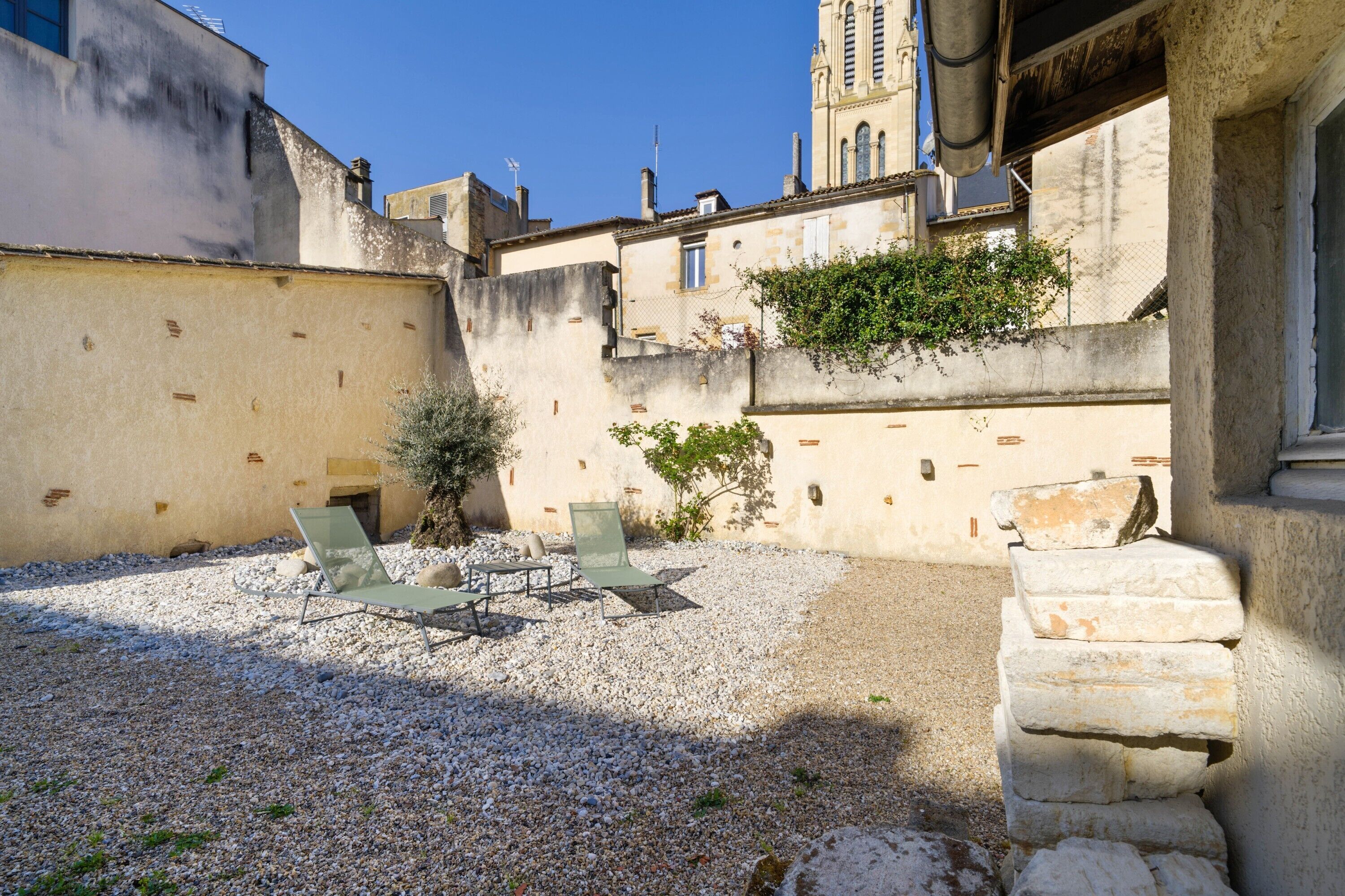 Enceinte de l’hébergement