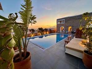 Outdoor pool - Villa Sahel Bleu (Ouassane)