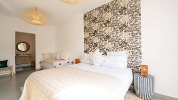 Comfort Quadruple Room, Patio | Free WiFi