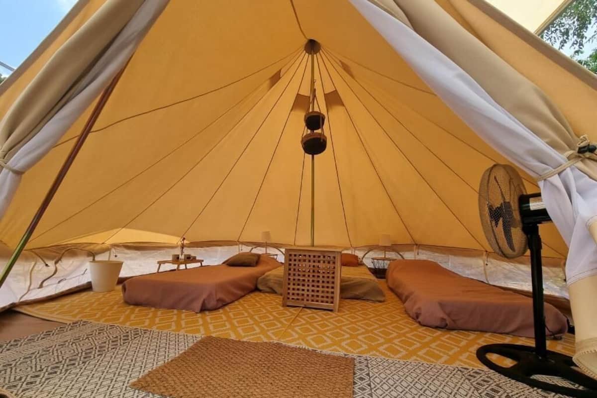 Tent, Multiple Beds, Resort View, Garden Area