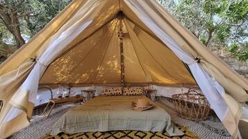 Tent, 1 Katil Kelamin (Double), Resort View, Garden Area | Kawasan hartanah