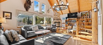 A-Frame Retreat with Private Hot Tub and Stunning Mountain Views