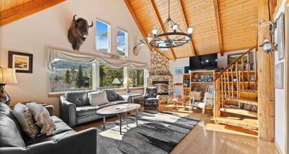 A-Frame Retreat with Private Hot Tub and Stunning Mountain Views