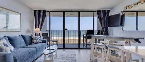 Appart'hôtel, 1 chambre | Coin séjour