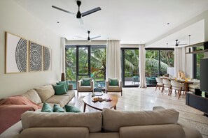 Living area - Luxurious 4BHK Villa With Private Pool (Arpora)