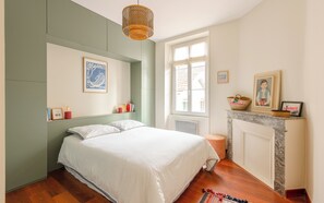 2 slaapkamers, beddengoed