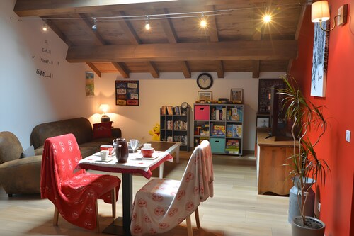 Bed and Breakfast 'La Chambre De Jaxel' with Mountain View, Shared Pool and Wi-Fi