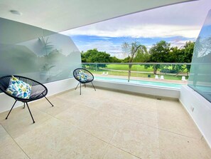 Terrace/patio - 1B Fantasy Lodge @t Canabay Private Pool and beach (Punta Cana)