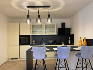 Fridge, oven, stovetop, dishwasher - Villa Olivija - Dream beachfront apartment for 8 people! (Stara Novalja)
