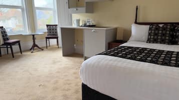 In-room safe, desk, laptop workspace, iron/ironing board