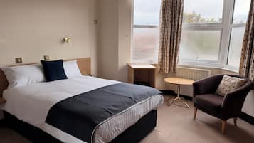 In-room safe, desk, laptop workspace, iron/ironing board