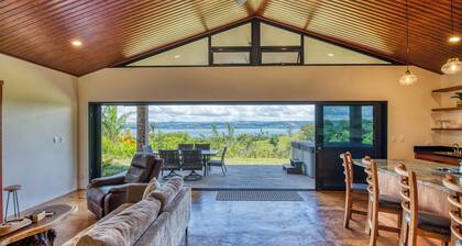 Modern Lakeview Home with Hot Tub