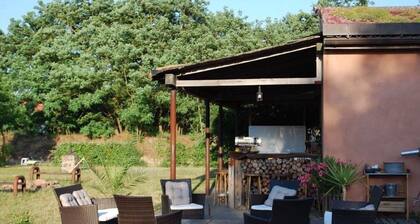 Cozy vacation apartment on a horse farm, themed apartment "Donkey" in Brandenburg