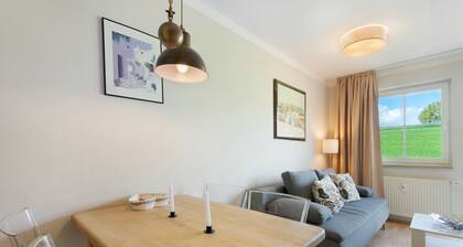 Appartement H1 108 acceptant les chiens, balcon privé avec vue sur le lac