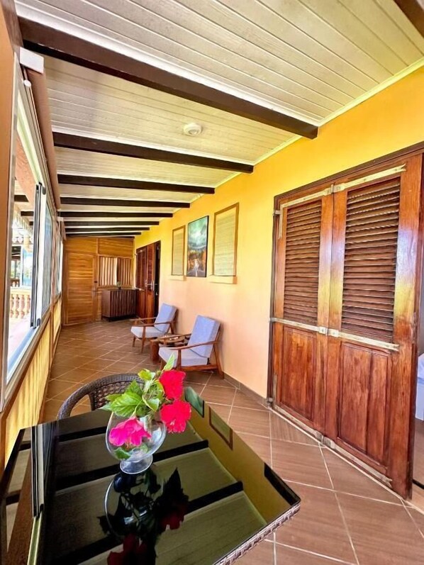 Family Quadruple Room, Balcony, Sea View | Balcony - Holiday Beach Hotel (Nosy Be)