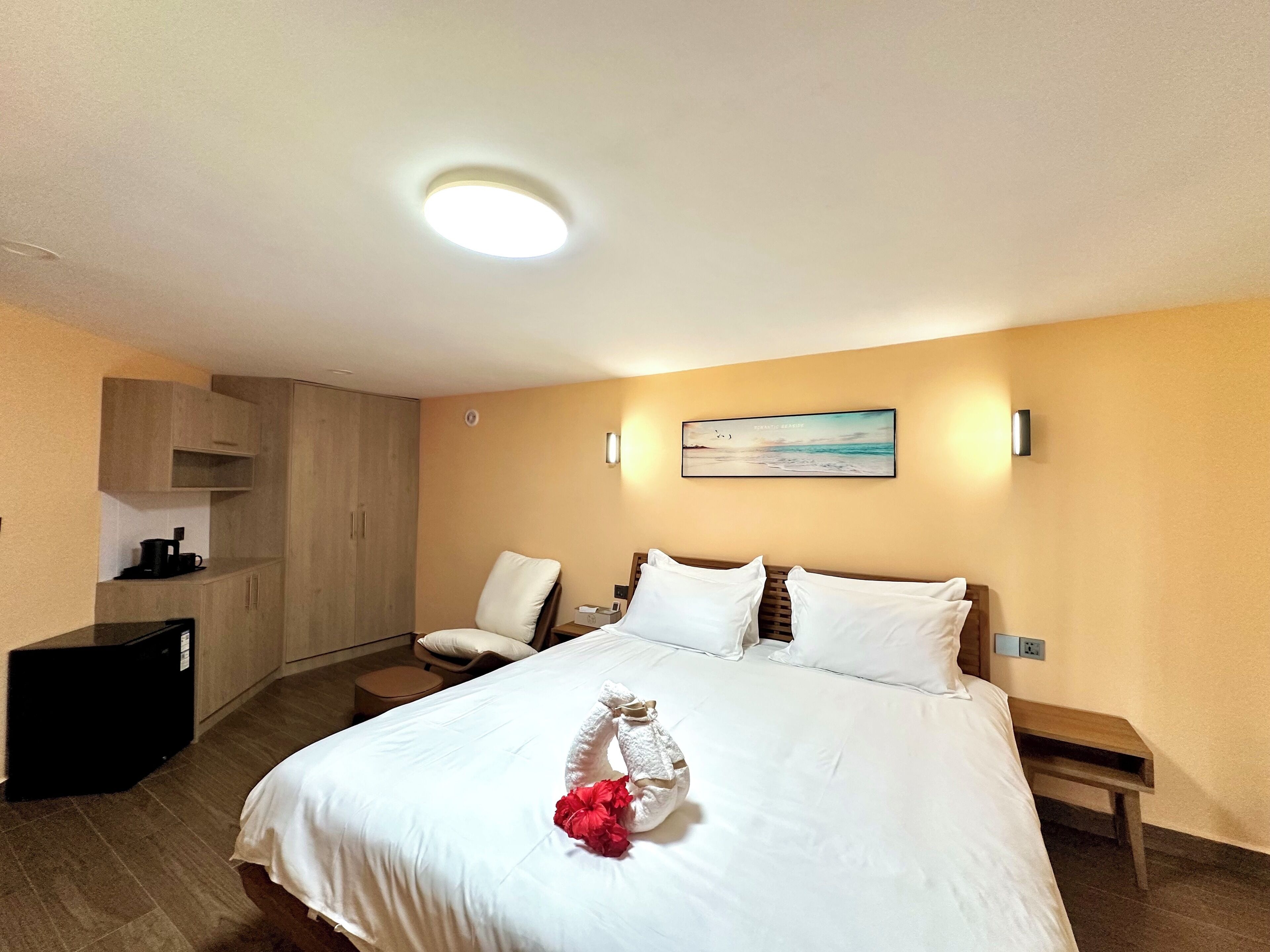 Luxury-Doppelzimmer, Meerblick | Zimmersafe, kostenloses WLAN