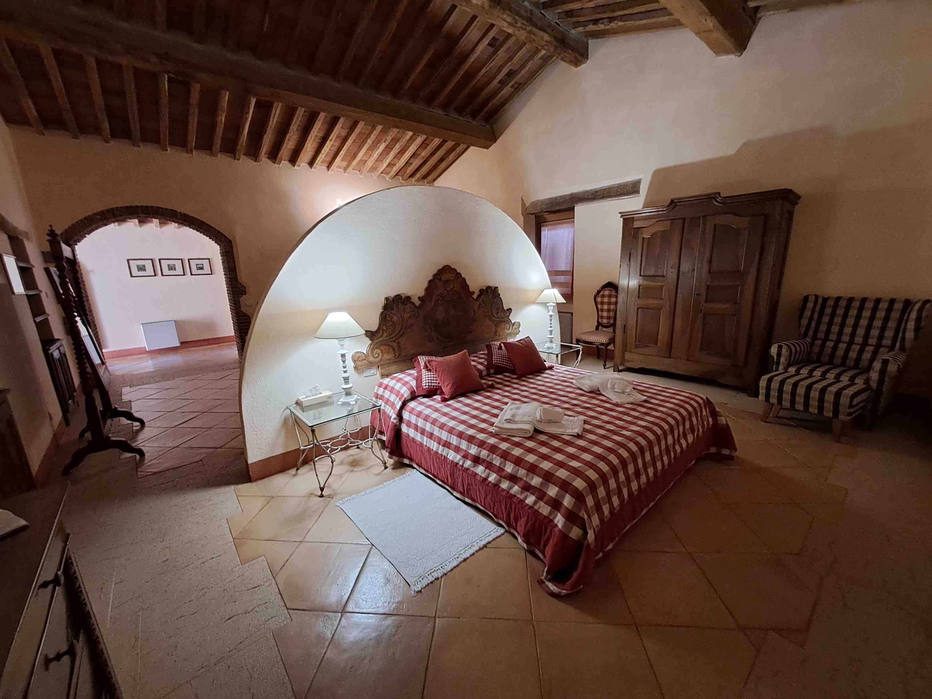 Kahden hengen deluxe-huone, näköala viinitilalle | Työpöytä, ilmainen Wi-Fi