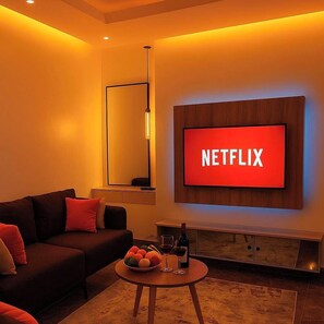 Family Room, Balcony, City View | Interior