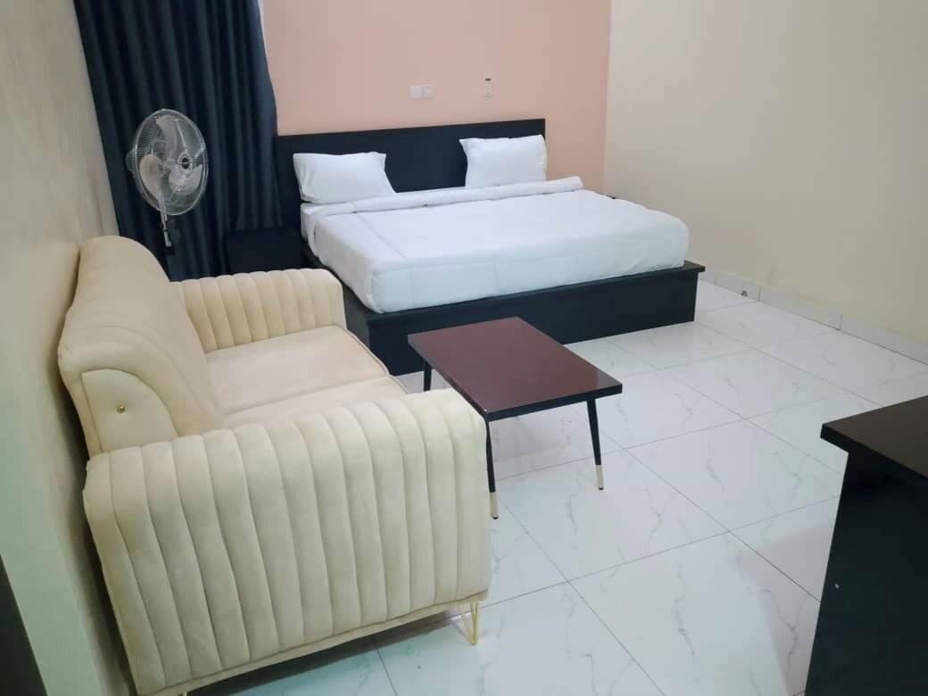 Economy Apartment, Balcony, City View | In-room safe, desk, blackout drapes, soundproofing