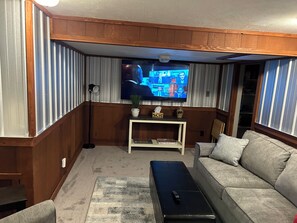 TV, fireplace - Adventures Start Here-Walk to Slopes (Angel Fire)