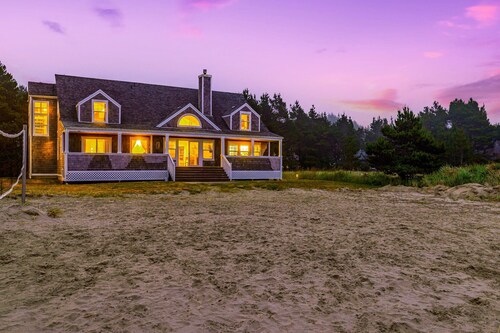 NEW! Ocean View, Hot Tub, Game Room, Fire Pit (Woods)