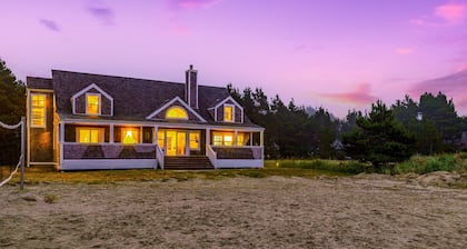 NEW! Ocean View, Hot Tub, Game Room, Fire Pit (Woods)