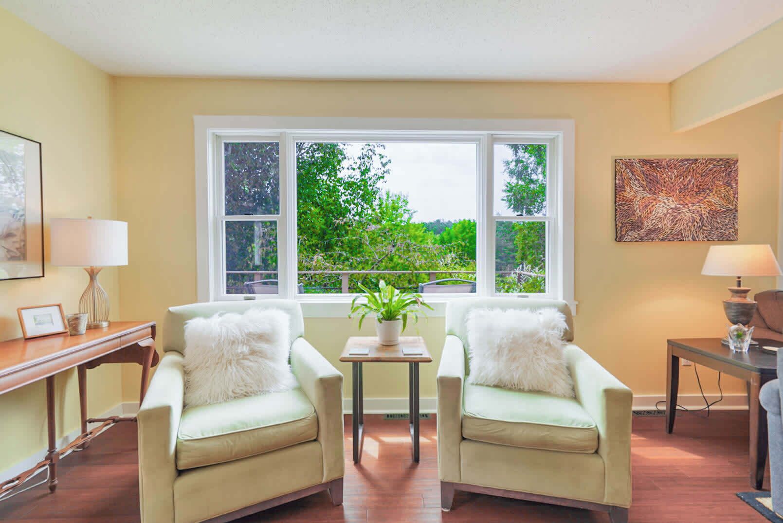 TV, table football, offices