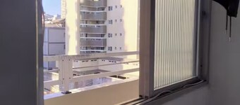 Grandma's apartment on the beach block.