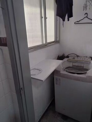 Interior - Grandma's apartment on the beach block. (Praia Grande)