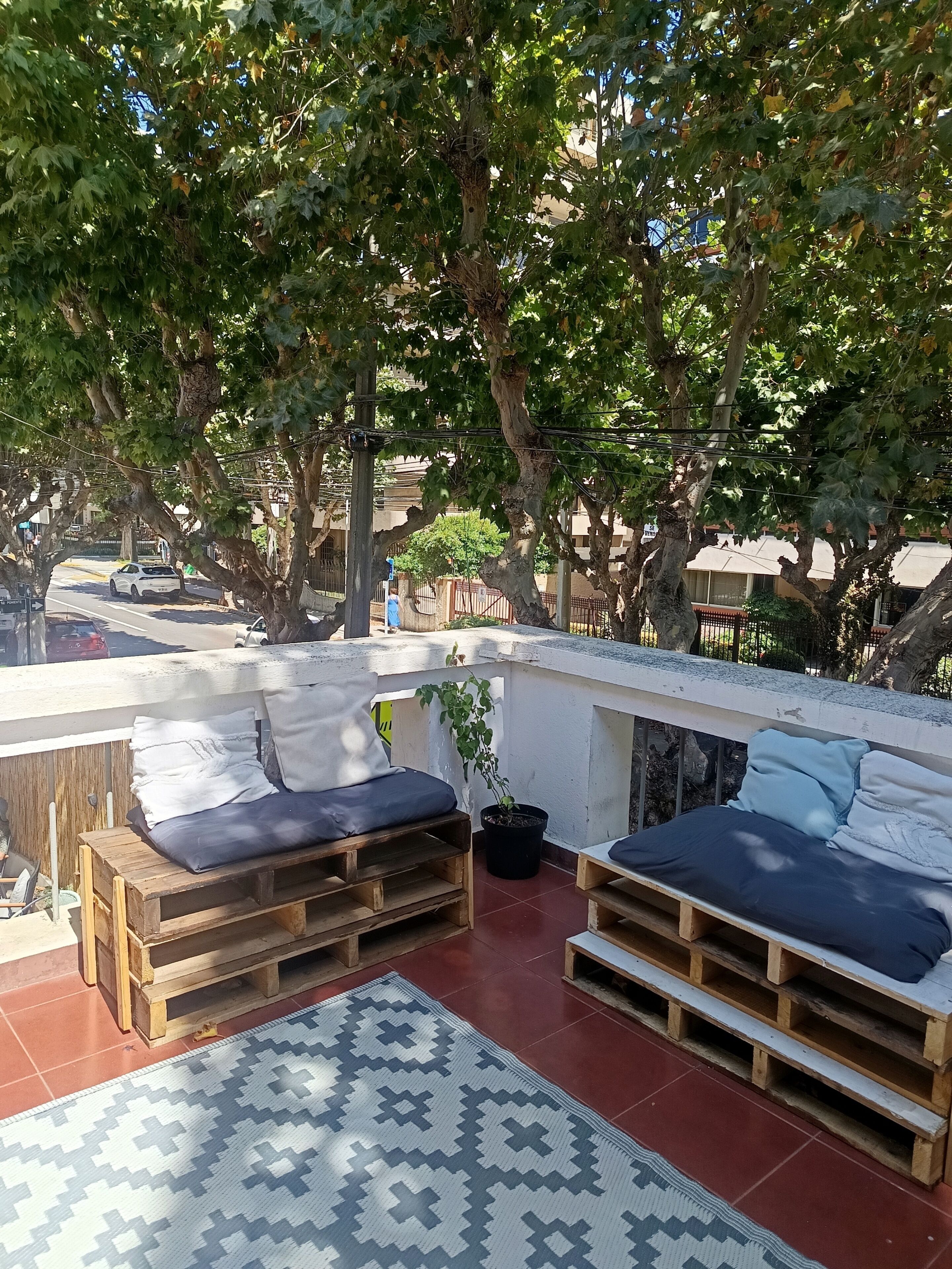 Dormitorio compartido Deluxe, dormitorio mixto | Terraza o patio