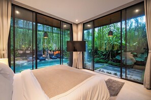 Deluxe Villa, 4 Bedrooms, Private Pool, Park View | Premium bedding, desk, laptop workspace, blackout curtains - Kelapa Luxury Villa (Sukawati)