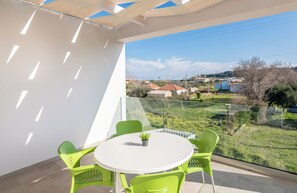 Outdoor dining - Astarte Villas - The Serene Retreat  Ocean Pool Villa with Private Pool (RV6F+96F Planos, Greece)