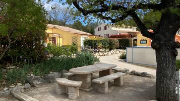 Opções para refeição ao ar livre