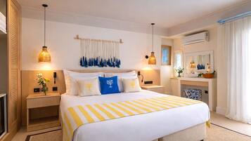 Premium bedding, minibar, free cots/infant beds, free rollaway beds