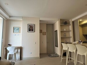 Apartment, 1 Bedroom, Accessible, Balcony | Interior - Cartagena Cielo Mar Apartment Steps From the Beach (Cartagena)