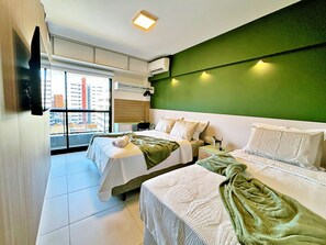 1 Schlafzimmer, Schreibtisch, kostenloses WLAN, Bettwäsche