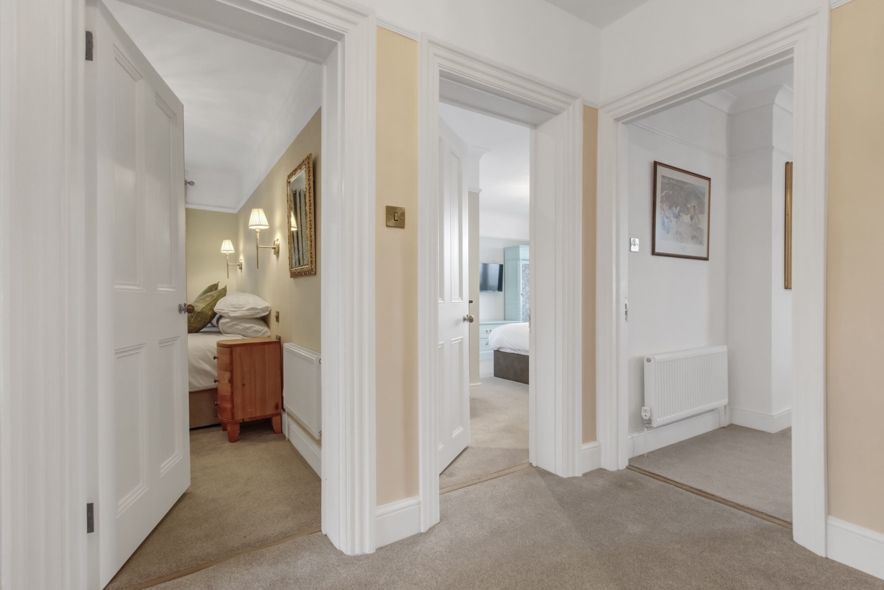 Landing to the three bedrooms