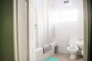 Towels, soap, toilet paper