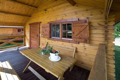 Summer cottages in Kashubia.