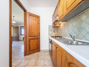 公寓, 2 间卧室, 花园景观 | 私人厨房