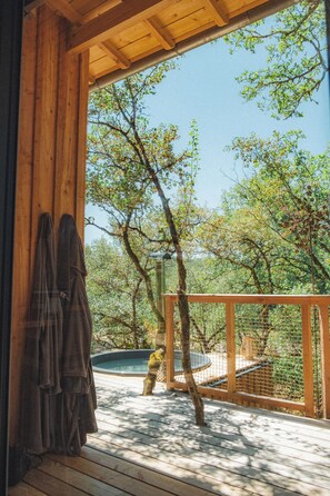 Àrea exterior de l'allotjament