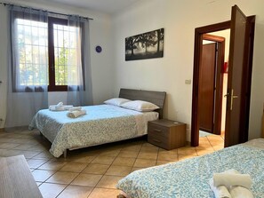 1 室のベッドルーム、アイロン / アイロン台、WiFi、ベッドシーツ