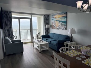 TV, offices - Amazing Ocean Front 2BR 2 BA - Camelot 911 (Myrtle Beach)