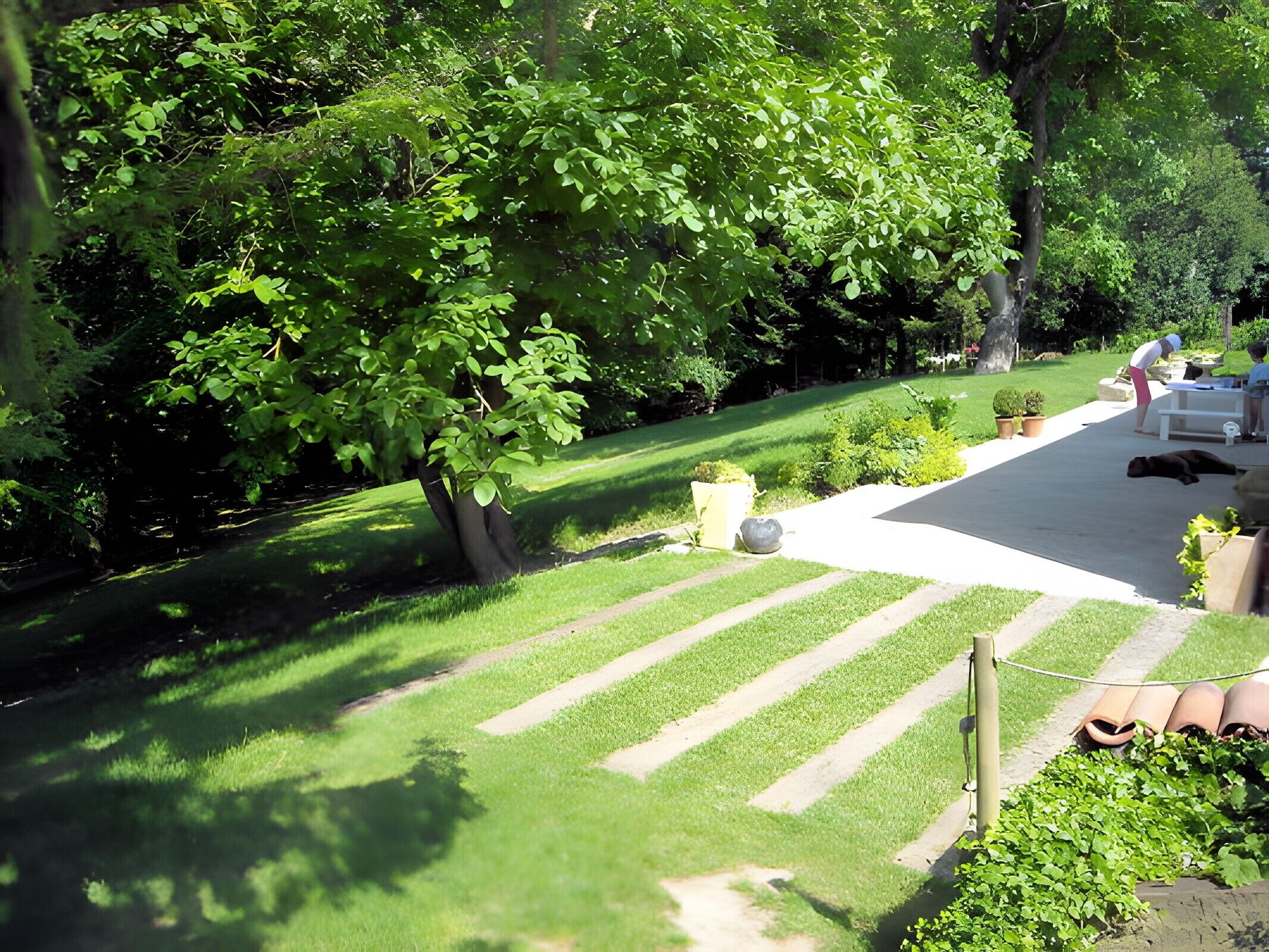 Enceinte de l’hébergement