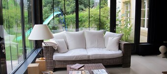 Guest Room "La Chambre du Jardinier" with Shared Terrace, Garden, and Wi-Fi