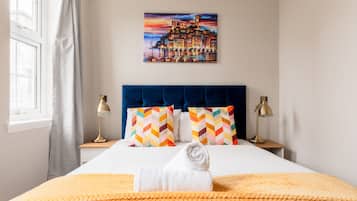Deluxe-Apartment, mit Bad, Stadtblick | Lounge